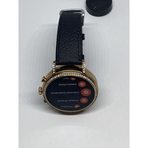 Fossil Gen 4 Authentic Digital Dial Smart Watch Custom Band FTW6030 AB173 - Picture 9 of 10